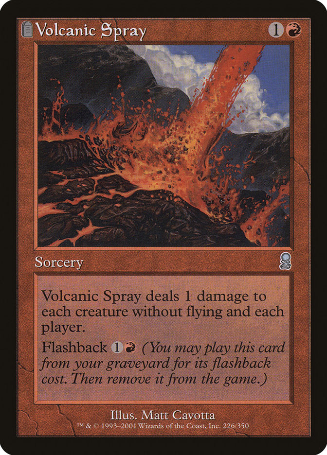 Volcanic Spray [Odyssey] | Tables and Towers