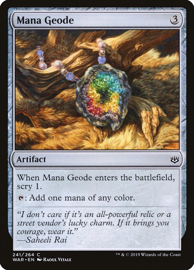 Mana Geode [War of the Spark] | Tables and Towers