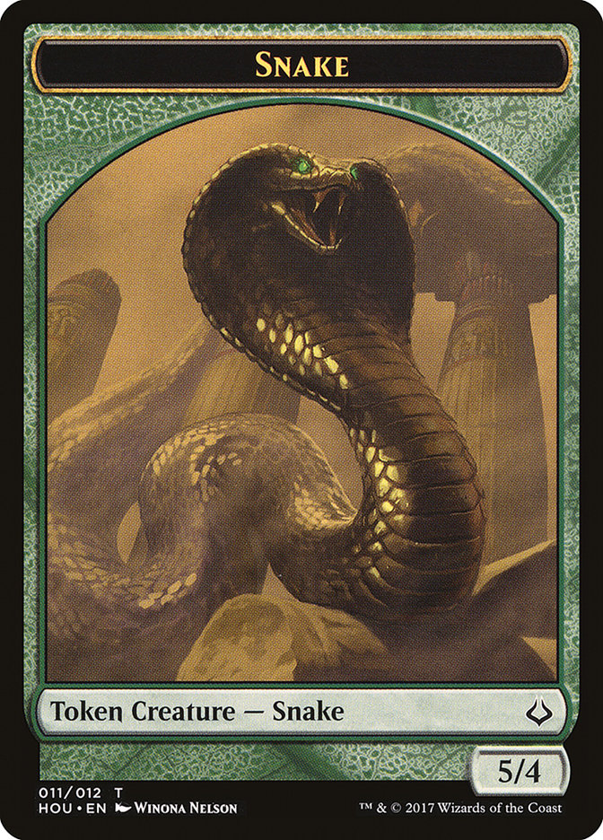 Snake Token [Hour of Devastation Tokens] | Tables and Towers