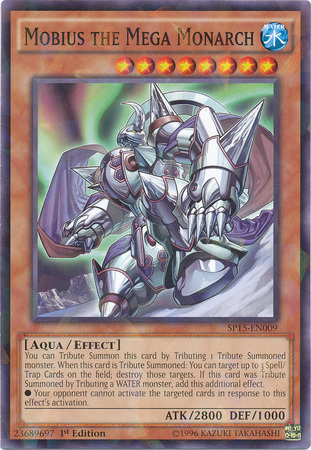 Mobius the Mega Monarch [SP15-EN009] Shatterfoil Rare | Tables and Towers