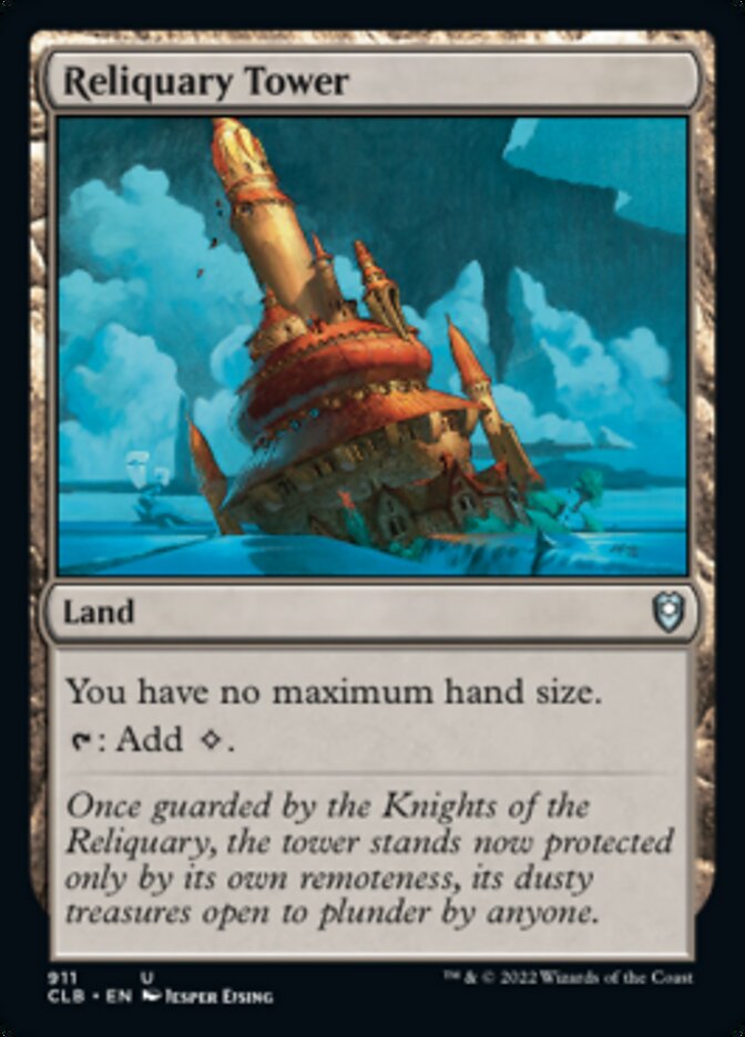 Reliquary Tower [Commander Legends: Battle for Baldur's Gate] | Tables and Towers