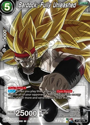 Bardock, Fully Unleashed (P-067) [Mythic Booster] | Tables and Towers