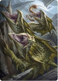 Grakmaw, Skyclave Ravager Art Card [Zendikar Rising Art Series] | Tables and Towers