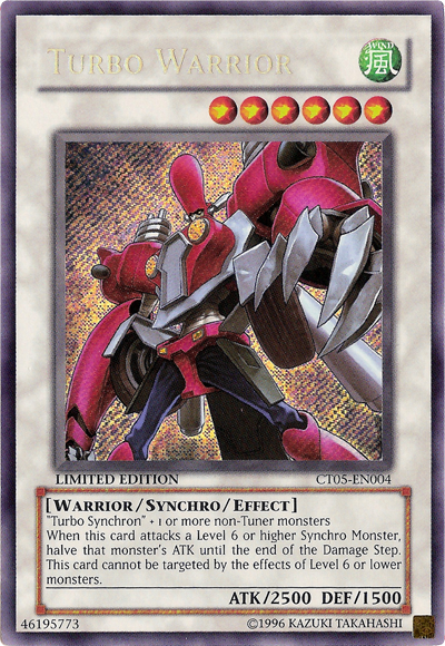 Turbo Warrior [CT05-EN004] Secret Rare | Tables and Towers