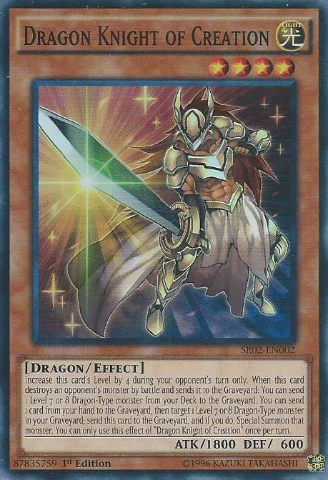 Dragon Knight of Creation [SR02-EN002] Super Rare | Tables and Towers