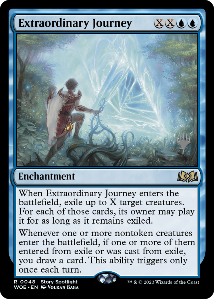 Extraordinary Journey (Promo Pack) [Wilds of Eldraine Promos] | Tables and Towers