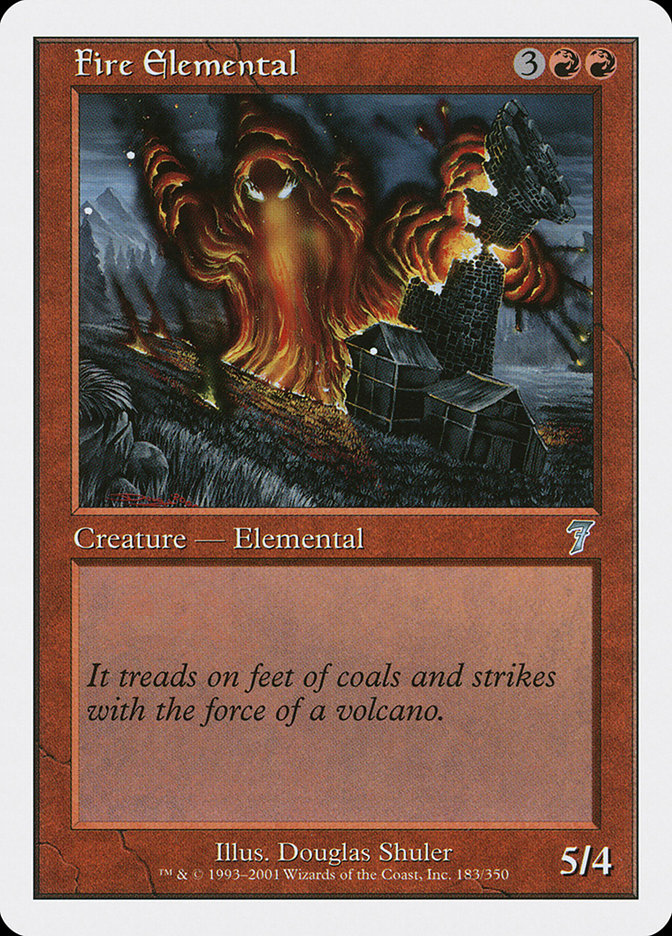 Fire Elemental [Seventh Edition] | Tables and Towers