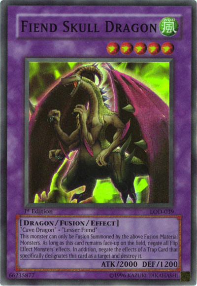 Fiend Skull Dragon [LOD-039] Super Rare | Tables and Towers