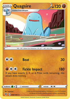 Quagsire (084/185) [Sword & Shield: Vivid Voltage] | Tables and Towers