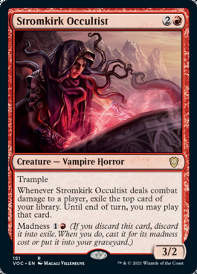 Stromkirk Occultist [Innistrad: Crimson Vow Commander] | Tables and Towers