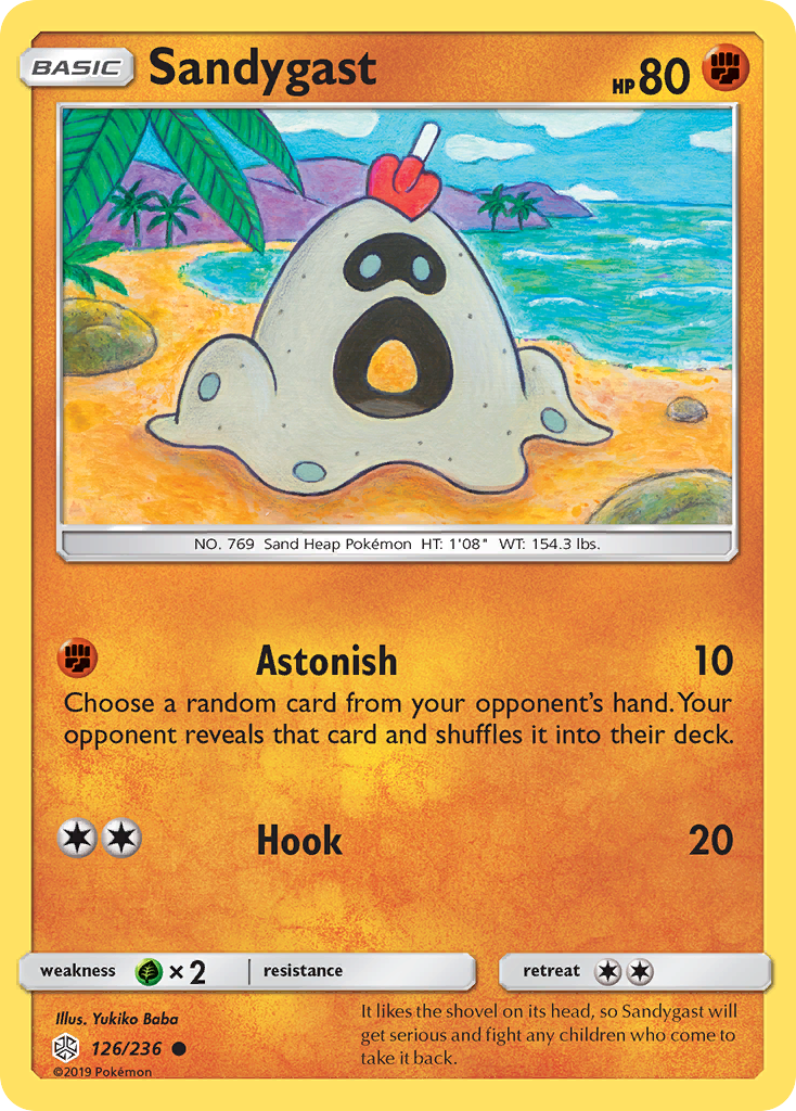 Sandygast (126/236) [Sun & Moon: Cosmic Eclipse] | Tables and Towers