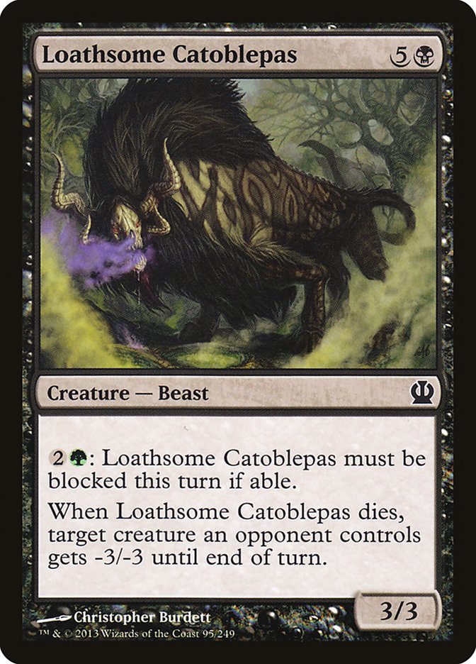 Loathsome Catoblepas [Theros] | Tables and Towers