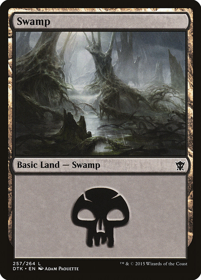 Swamp (257) [Dragons of Tarkir] | Tables and Towers