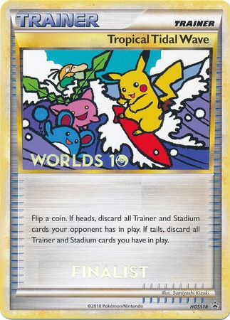 Tropical Tidal Wave (HGSS18) (Finalist) [HeartGold & SoulSilver: Black Star Promos] | Tables and Towers