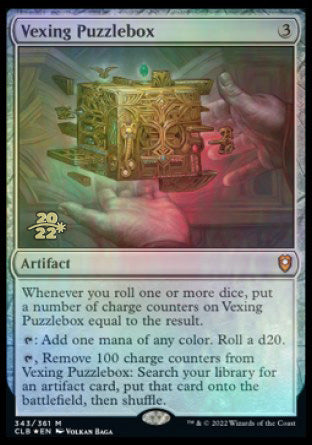 Vexing Puzzlebox [Commander Legends: Battle for Baldur's Gate Prerelease Promos] | Tables and Towers