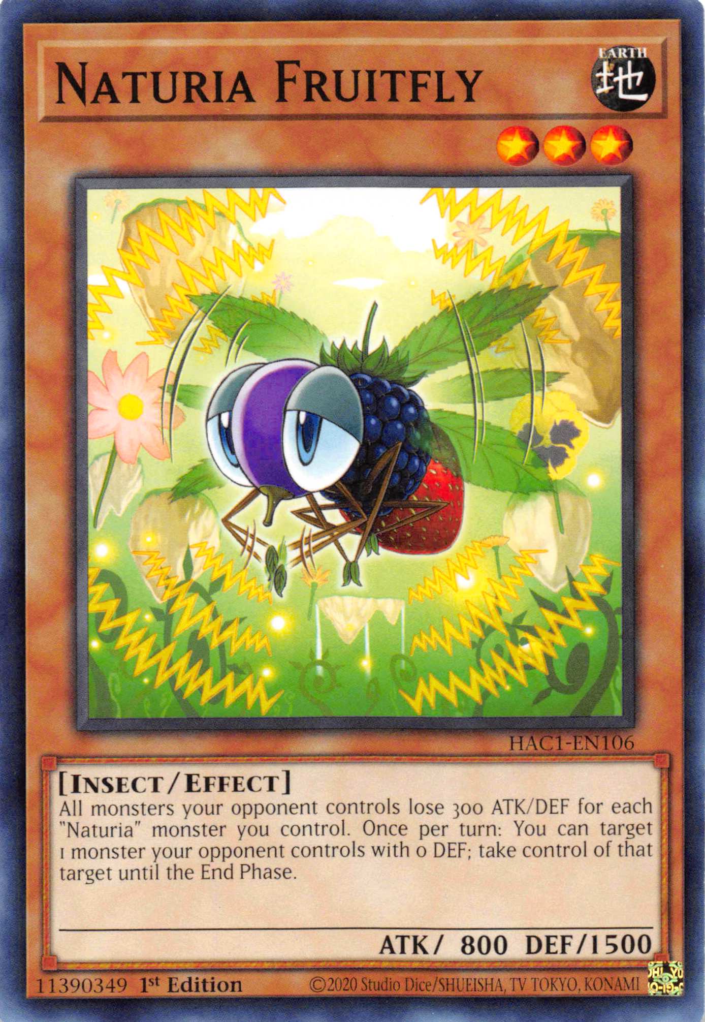 Naturia Fruitfly [HAC1-EN106] Common | Tables and Towers