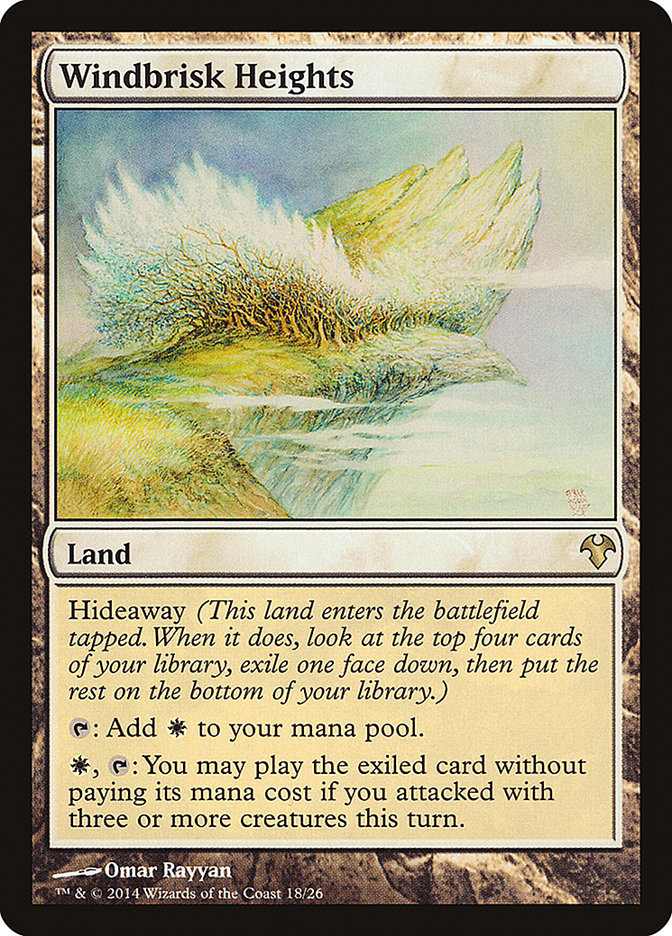 Windbrisk Heights [Modern Event Deck 2014] | Tables and Towers