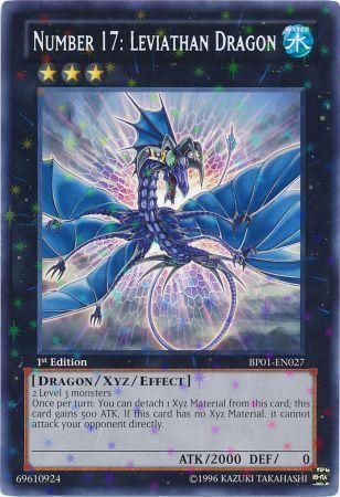 Number 17: Leviathan Dragon [BP01-EN027] Starfoil Rare | Tables and Towers