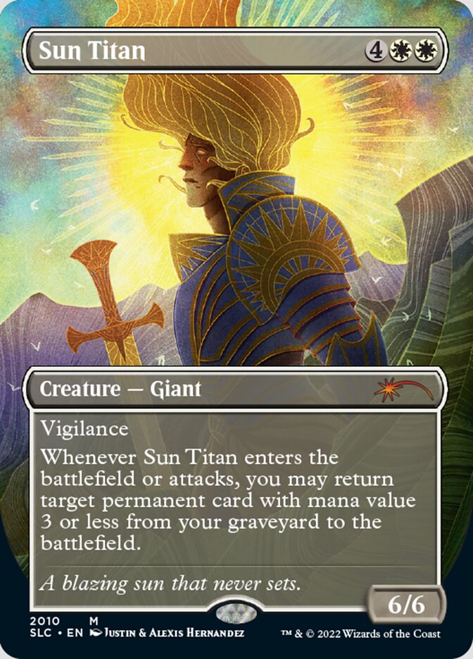 Sun Titan (Borderless) [Secret Lair 30th Anniversary Countdown Kit] | Tables and Towers