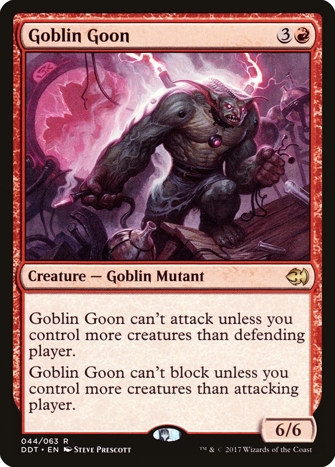 Goblin Goon [Duel Decks: Merfolk vs. Goblins] | Tables and Towers