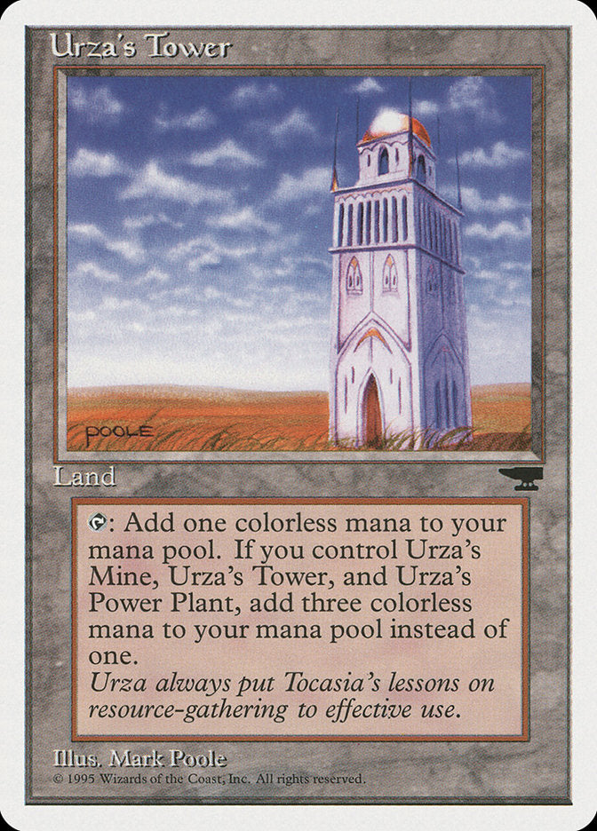 Urza's Tower (Plains) [Chronicles] | Tables and Towers