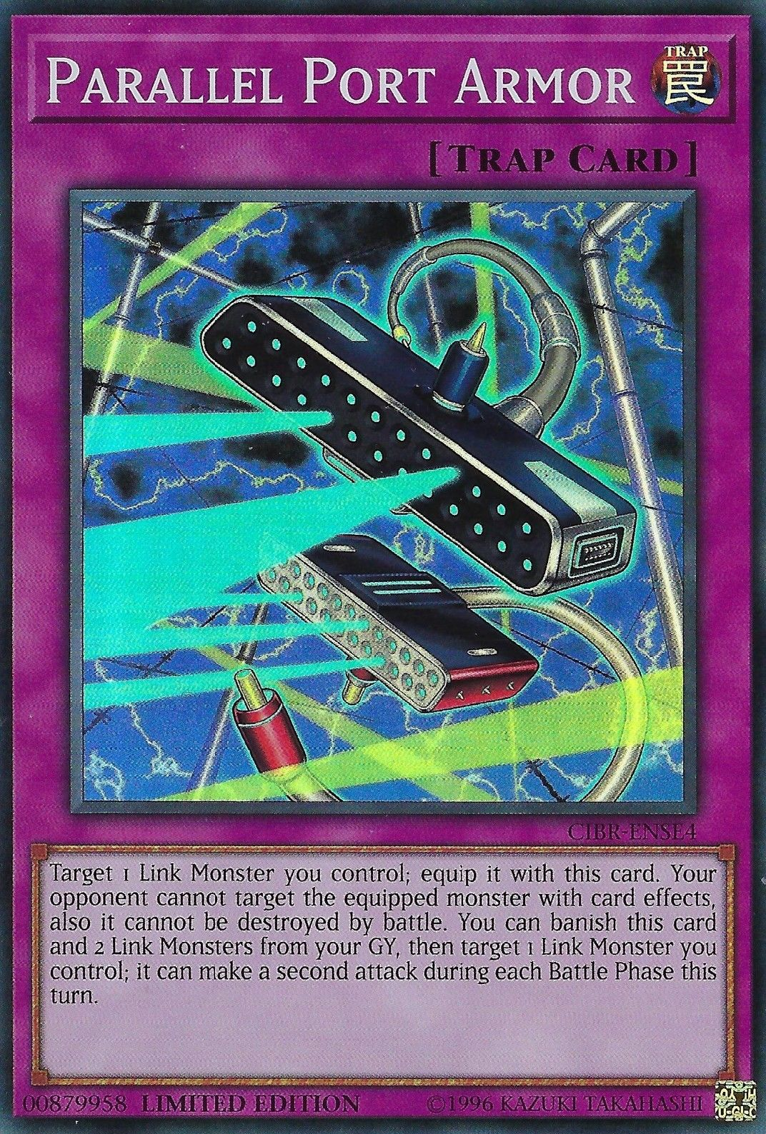 Parallel Port Armor [CIBR-ENSE4] Super Rare | Tables and Towers