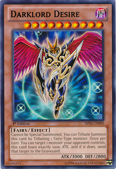 Darklord Desire [BP02-EN090] Rare | Tables and Towers