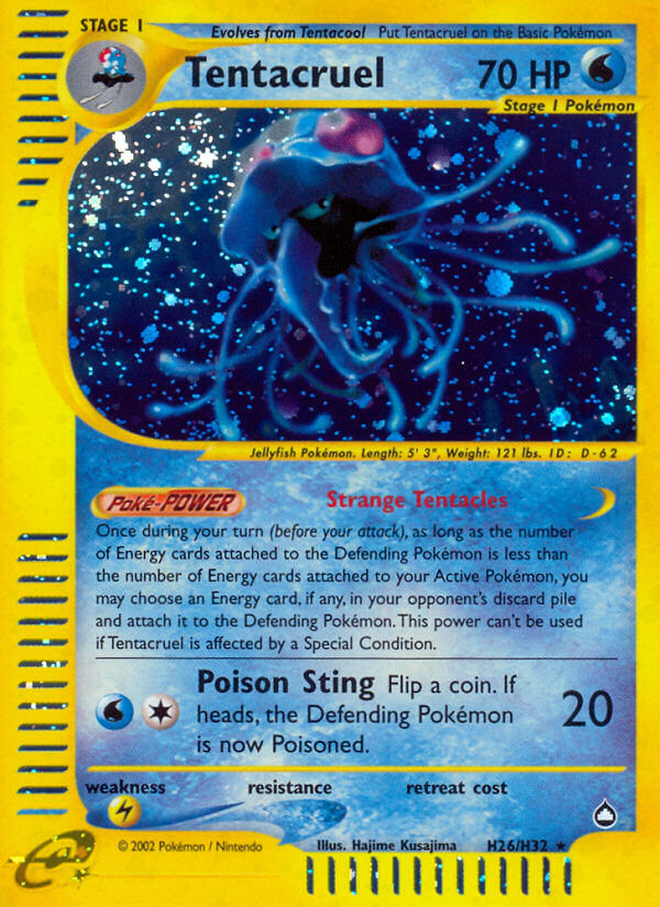 Tentacruel (H26/H32) [Aquapolis] | Tables and Towers