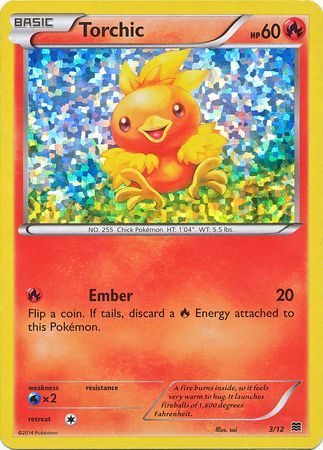 Torchic (3/12) [McDonald's Promos: 2015 Collection] | Tables and Towers