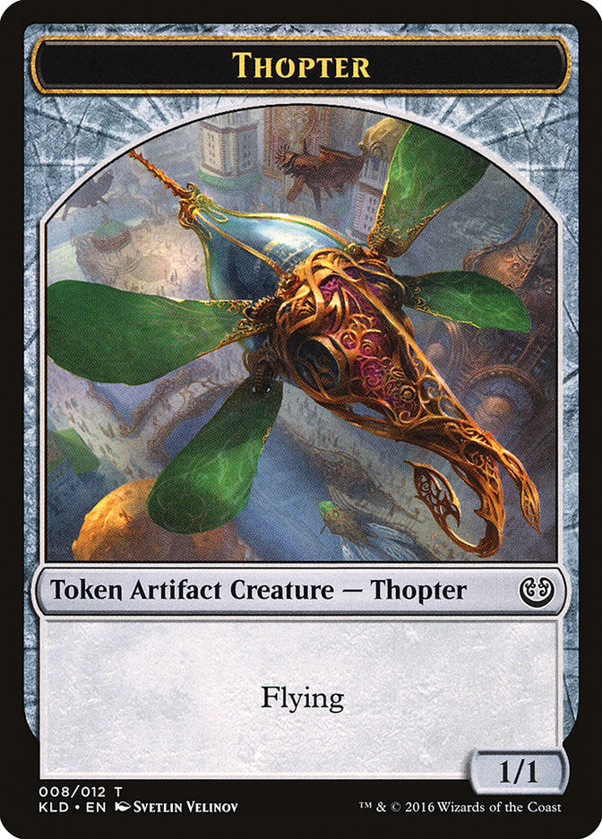 Thopter Token (008/012) [Kaladesh Tokens] | Tables and Towers