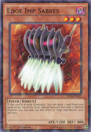 Edge Imp Sabres [SP15-EN022] Shatterfoil Rare | Tables and Towers