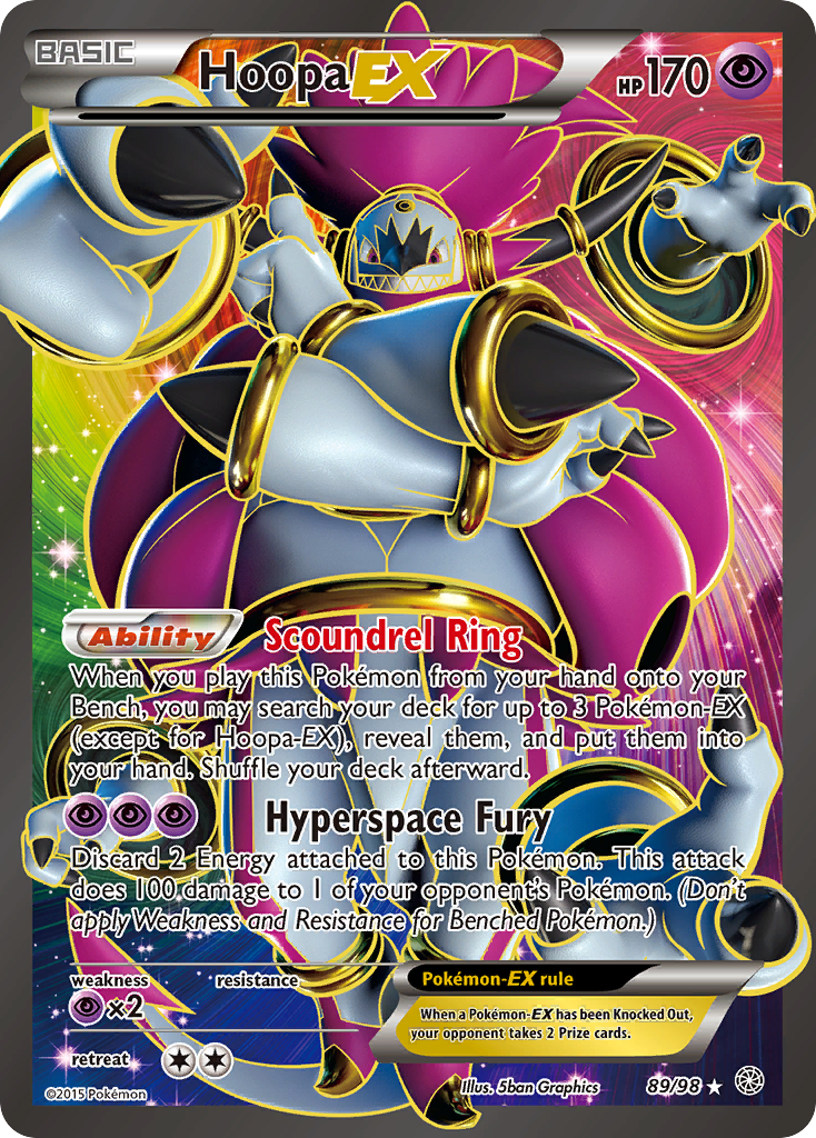 Hoopa EX (89/98) [XY: Ancient Origins] | Tables and Towers