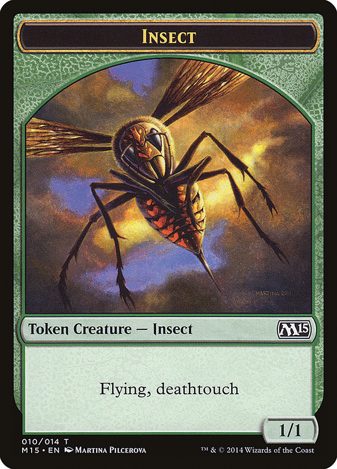 Insect Token [Magic 2015 Tokens] | Tables and Towers