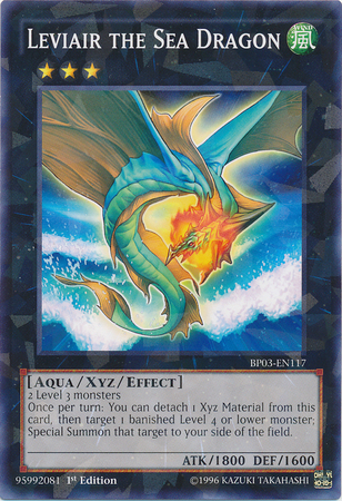 Leviair the Sea Dragon [BP03-EN117] Shatterfoil Rare | Tables and Towers