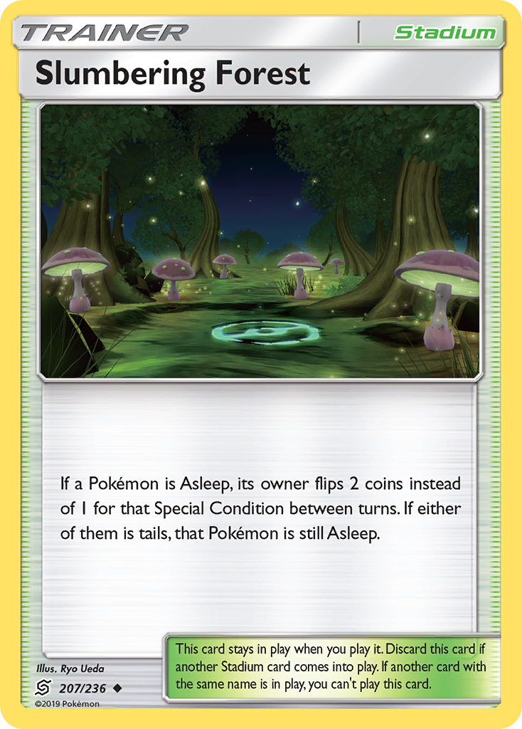 Slumbering Forest (207/236) [Sun & Moon: Unified Minds] | Tables and Towers