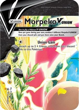 Morpeko V-UNION (SWSH215) [Sword & Shield: Black Star Promos] | Tables and Towers