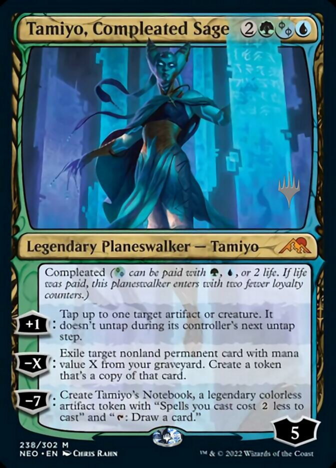 Tamiyo, Compleated Sage (Promo Pack) [Kamigawa: Neon Dynasty Promos] | Tables and Towers