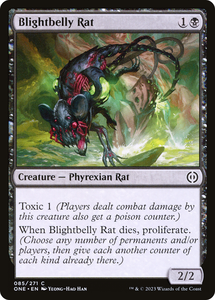 Blightbelly Rat [Phyrexia: All Will Be One] | Tables and Towers