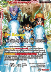 Son Goku // Son Goku, Pan, and Trunks, Space Adventurers (BT17-001) [Ultimate Squad Prerelease Promos] | Tables and Towers