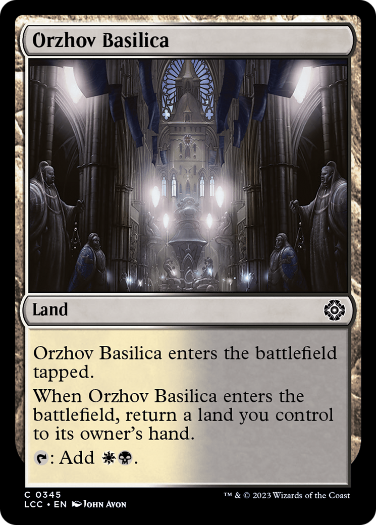 Orzhov Basilica [The Lost Caverns of Ixalan Commander] | Tables and Towers