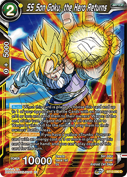 SS Son Goku, the Hero Returns (Common) (BT13-096) [Supreme Rivalry] | Tables and Towers