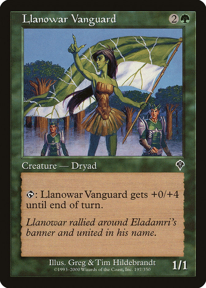 Llanowar Vanguard [Invasion] | Tables and Towers