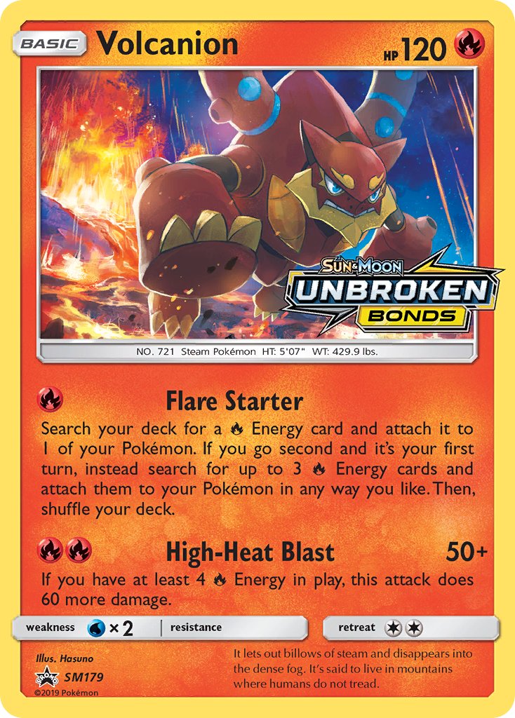 Volcanion (SM179) [Sun & Moon: Black Star Promos] | Tables and Towers