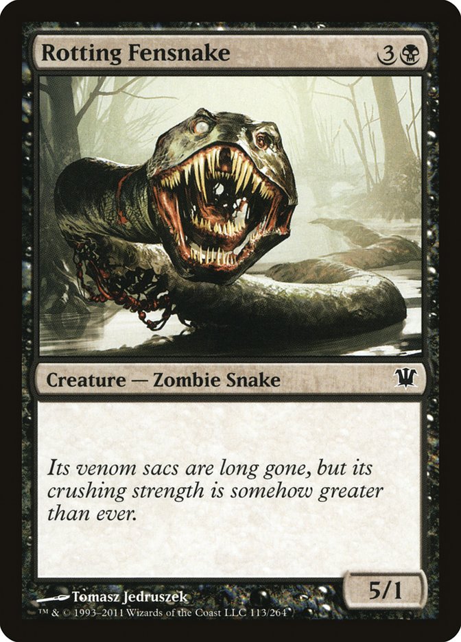 Rotting Fensnake [Innistrad] | Tables and Towers