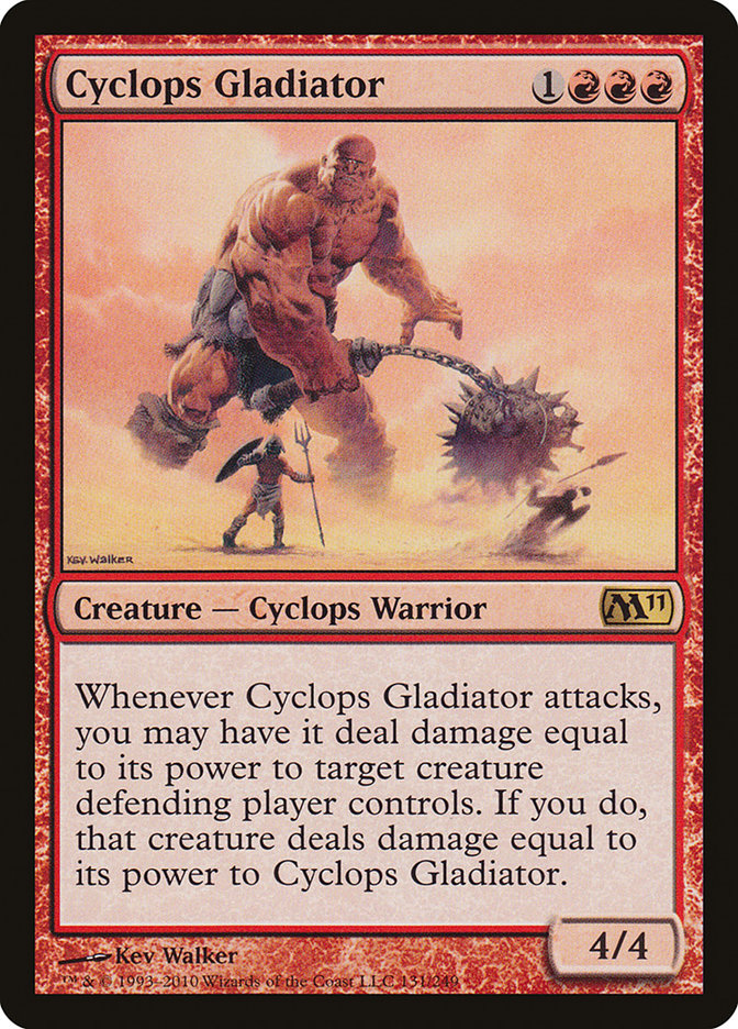 Cyclops Gladiator [Magic 2011] | Tables and Towers