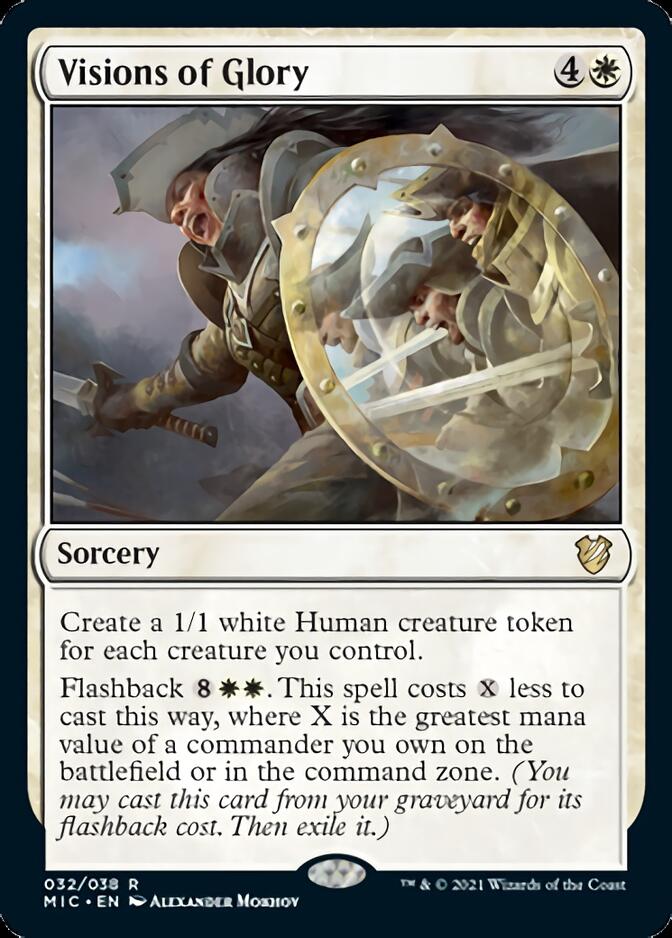 Visions of Glory [Innistrad: Midnight Hunt Commander] | Tables and Towers