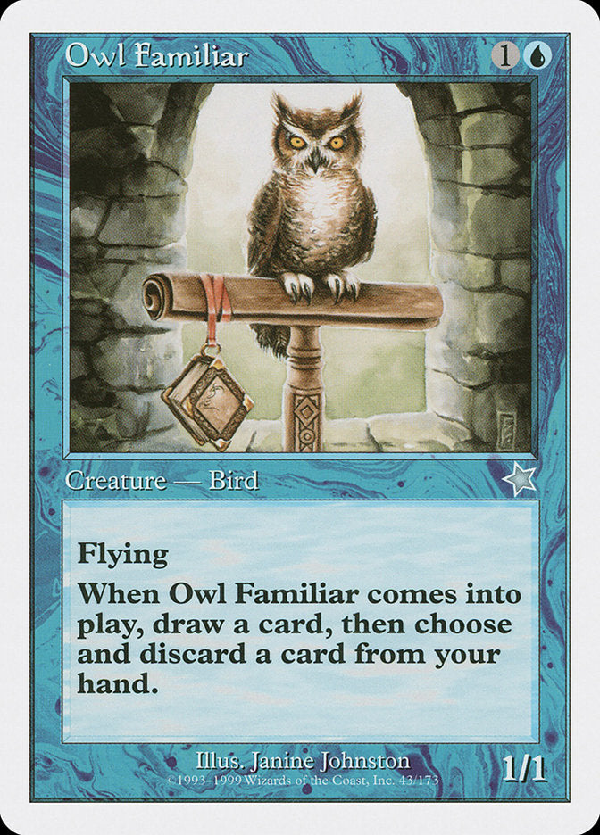 Owl Familiar [Starter 1999] | Tables and Towers