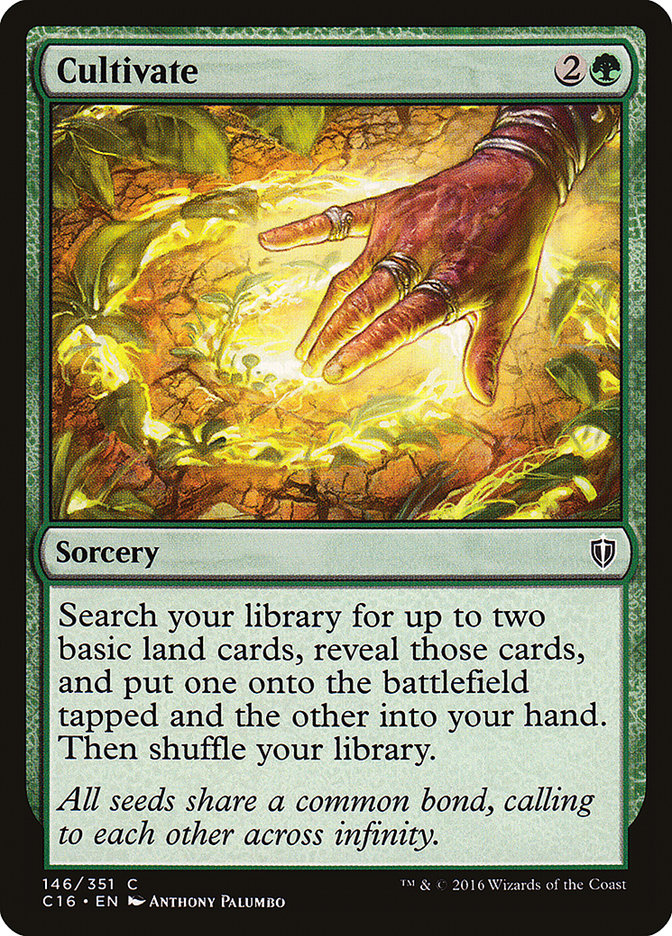 Cultivate [Commander 2016] | Tables and Towers