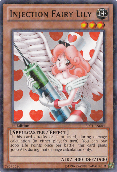 Injection Fairy Lily [BP01-EN004] Starfoil Rare | Tables and Towers