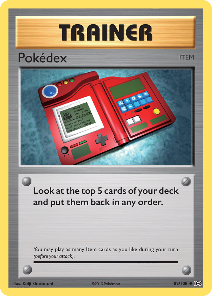 Pokedex (82/108) [XY: Evolutions] | Tables and Towers